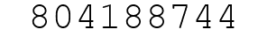 Number 804188744.