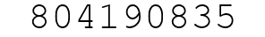 Number 804190835.