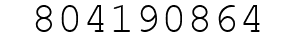 Number 804190864.