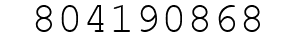 Number 804190868.
