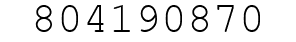 Number 804190870.