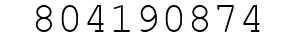 Number 804190874.
