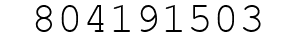 Number 804191503.