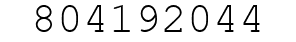 Number 804192044.