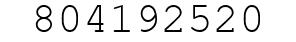 Number 804192520.