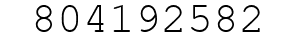 Number 804192582.