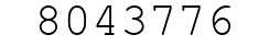 Number 8043776.