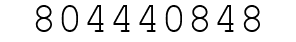 Number 804440848.