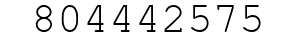 Number 804442575.