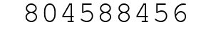 Number 804588456.