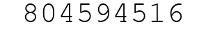 Number 804594516.