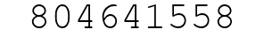 Number 804641558.