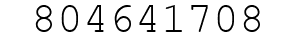 Number 804641708.