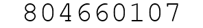 Number 804660107.