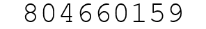 Number 804660159.
