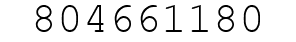 Number 804661180.