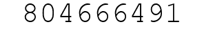 Number 804666491.