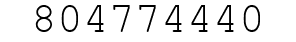 Number 804774440.