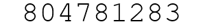 Number 804781283.