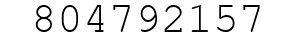 Number 804792157.