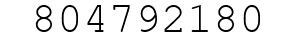 Number 804792180.