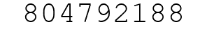 Number 804792188.