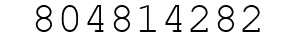 Number 804814282.
