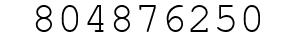 Number 804876250.