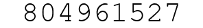 Number 804961527.