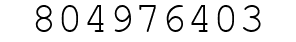 Number 804976403.