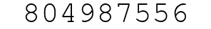 Number 804987556.