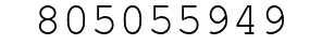 Number 805055949.