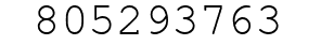Number 805293763.