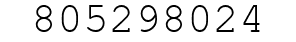 Number 805298024.