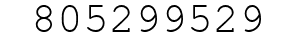 Number 805299529.