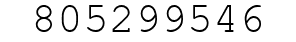 Number 805299546.