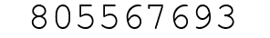 Number 805567693.