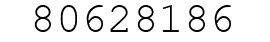 Number 80628186.