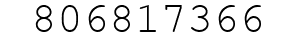 Number 806817366.