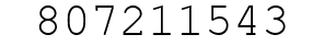 Number 807211543.