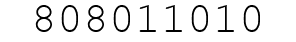 Number 808011010.