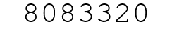 Number 8083320.