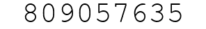 Number 809057635.