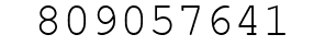 Number 809057641.