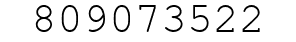 Number 809073522.