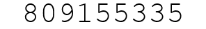 Number 809155335.
