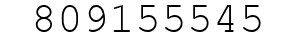 Number 809155545.