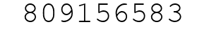 Number 809156583.