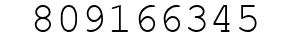 Number 809166345.