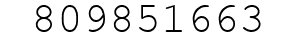 Number 809851663.